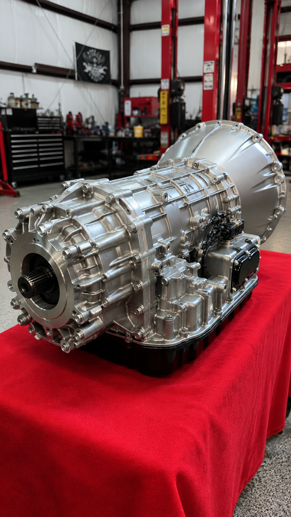 Professionally rebuilt Aisin AS69RC transmission for RAM Heavy Duty