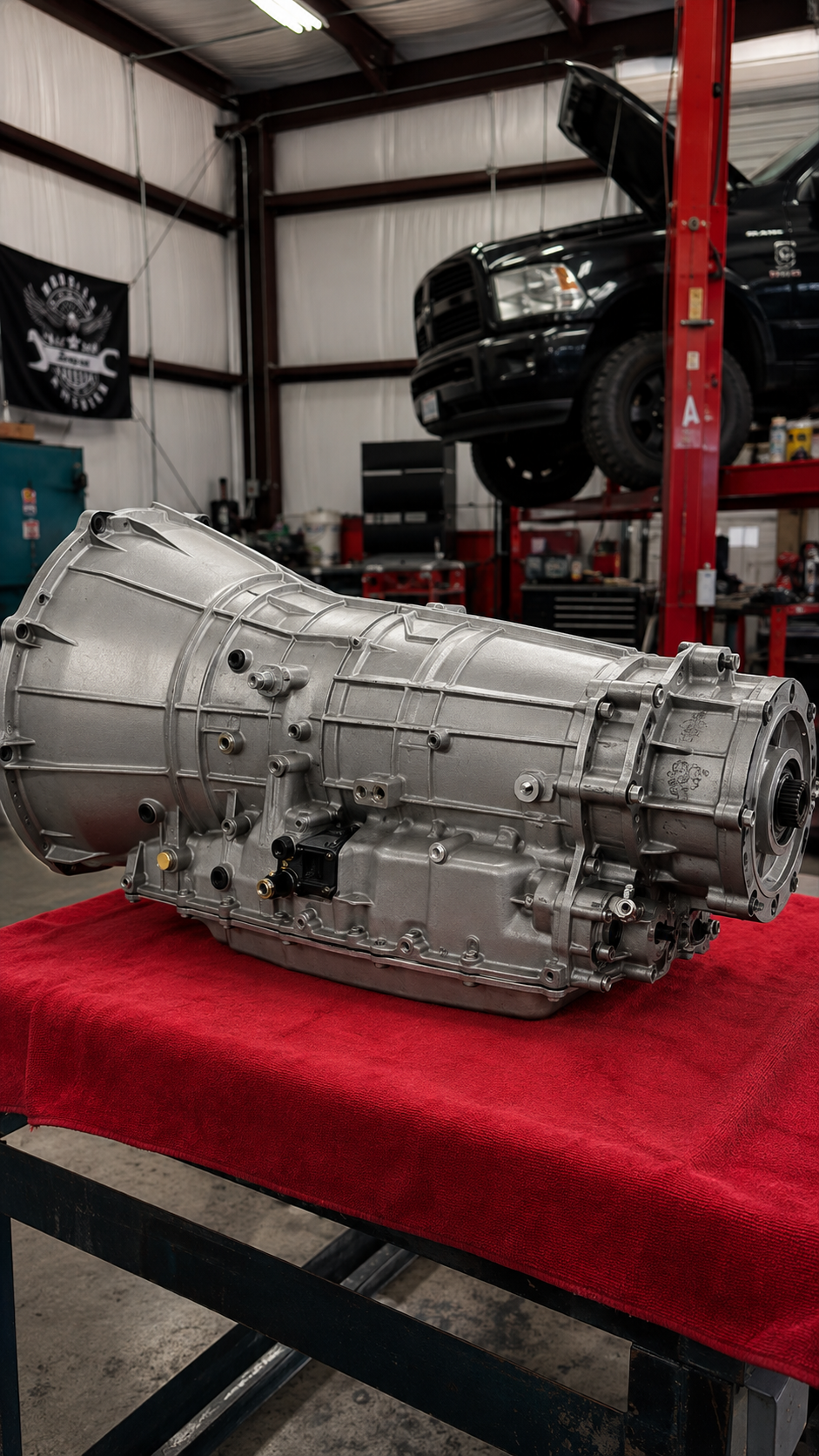 Aisin AS69RC heavy-duty transmission rebuilt by Pitbull Transmissions