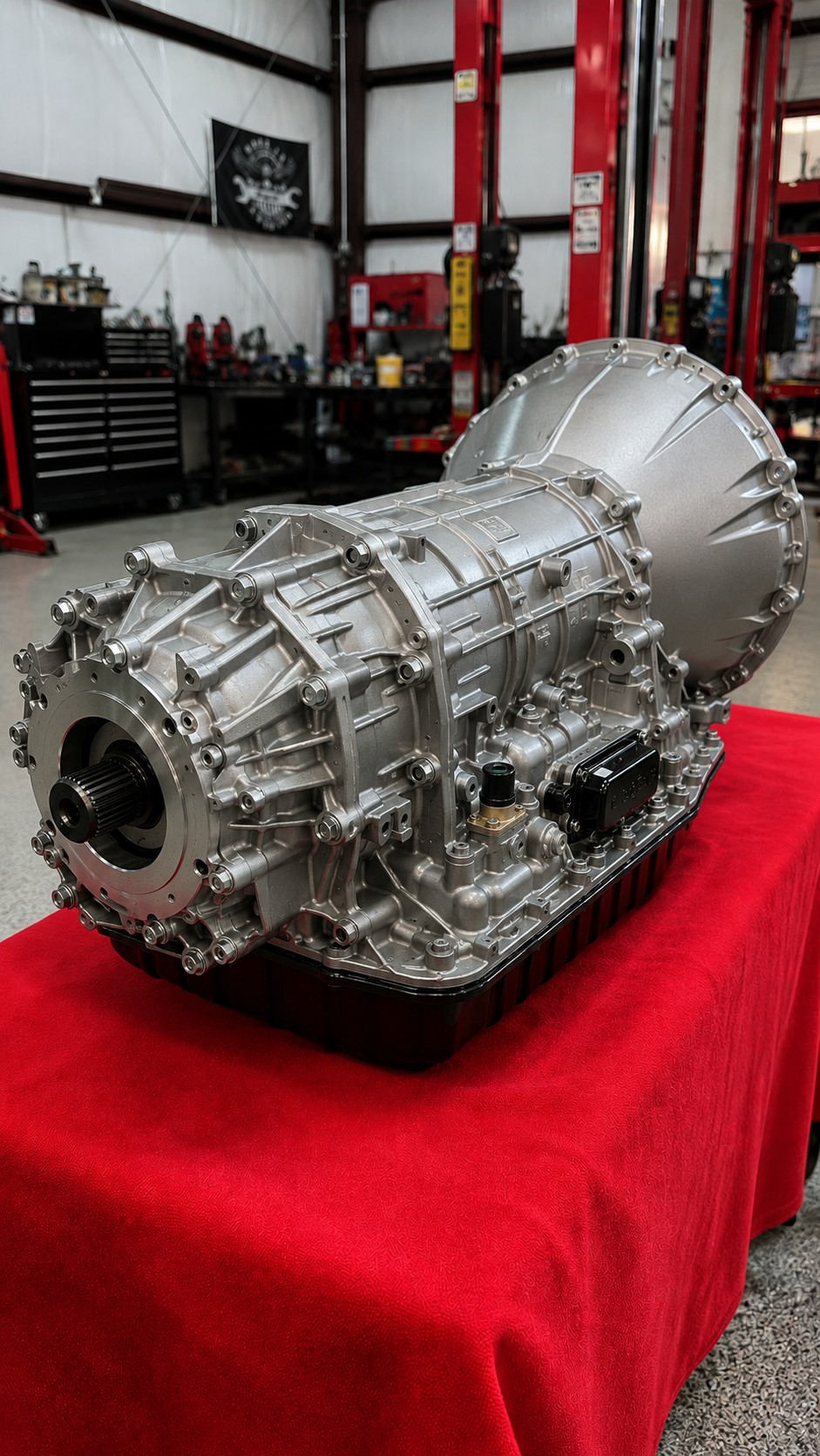 Professionally rebuilt 68RFE transmission for RAM 2500 and RAM 3500